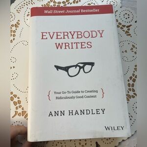 "Everybody Writes" Book by Ann Hadley / Wall Street Journal bestseller